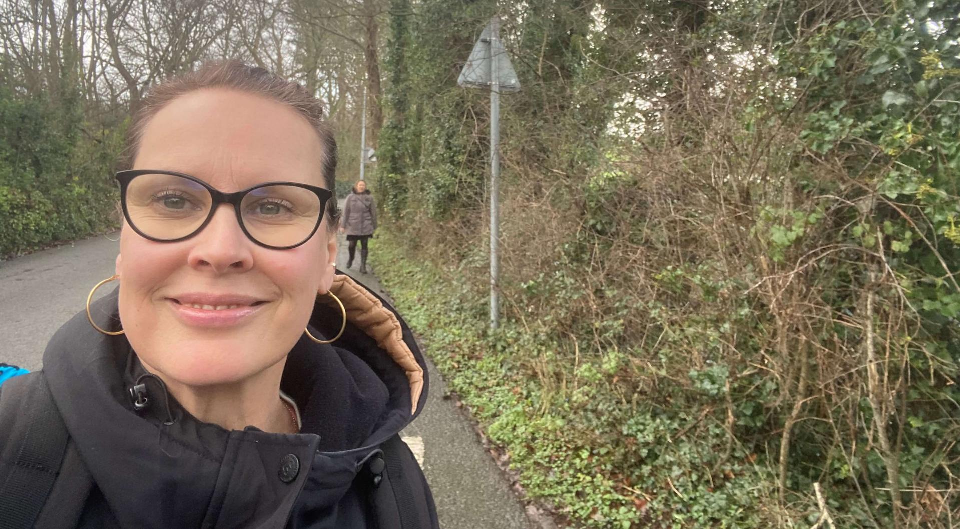 Bild von Annett auf einem Waldweg