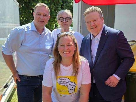 ehem. GF Eva Kern mit Vertretern der SPÖ